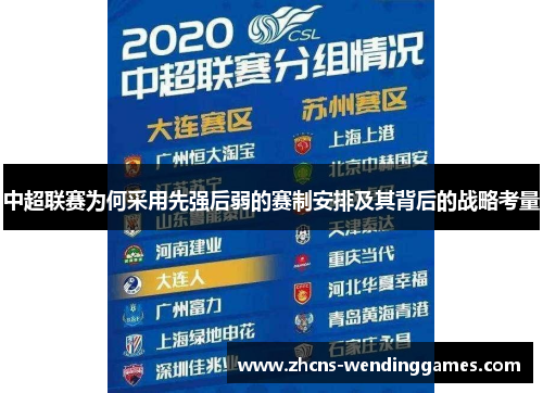 中超联赛为何采用先强后弱的赛制安排及其背后的战略考量