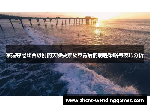掌握夺冠比赛级别的关键要素及其背后的制胜策略与技巧分析