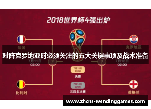 对阵克罗地亚时必须关注的五大关键事项及战术准备