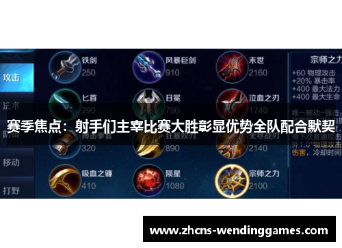 赛季焦点:射手们主宰比赛大胜彰显优势全队配合默契 赛季焦点:射手们主宰比赛大胜彰显优势全队配合默契