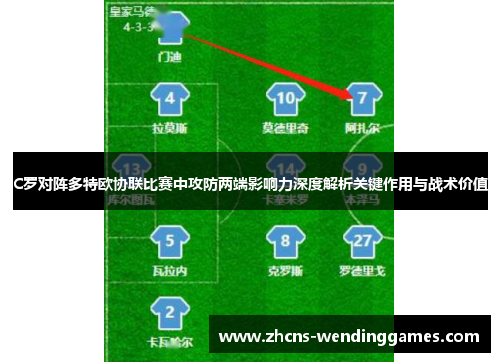 C罗对阵多特欧协联比赛中攻防两端影响力深度解析关键作用与战术价值